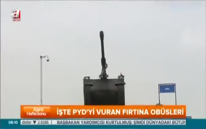 İşte PYD'yi vuran fırtına obüsleri