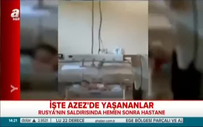 Rusya küvezdeki bebekleri bombaladı!