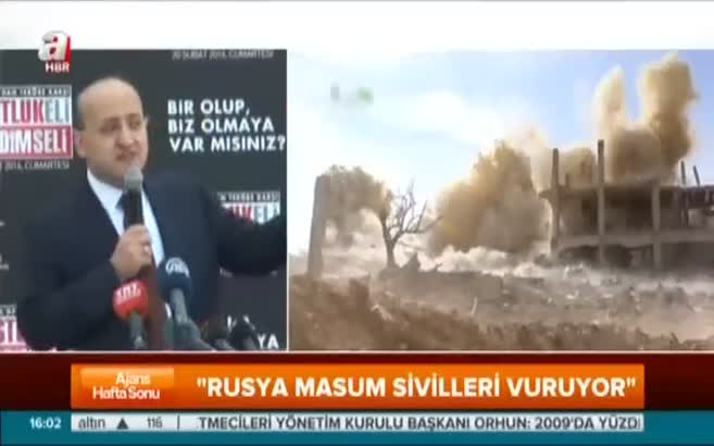 Akdoğan: Terör örgütüne silah, Türkiye'ye taziye