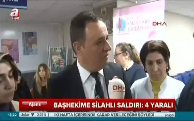 Diyarbakır'da başhekime silahlı saldırı