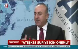 Çavuşoğlu: Çözüm olmazsa bölünme riski var