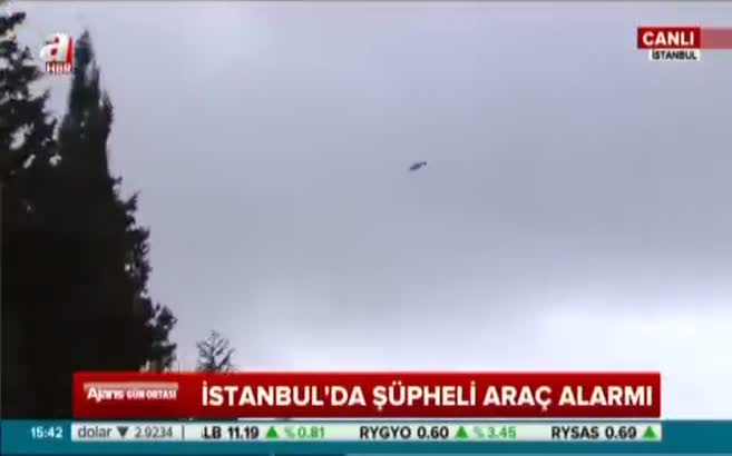İstanbul'da şüpheli araç tespit edildi