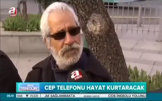 Cep telefonu hayat kurtaracak