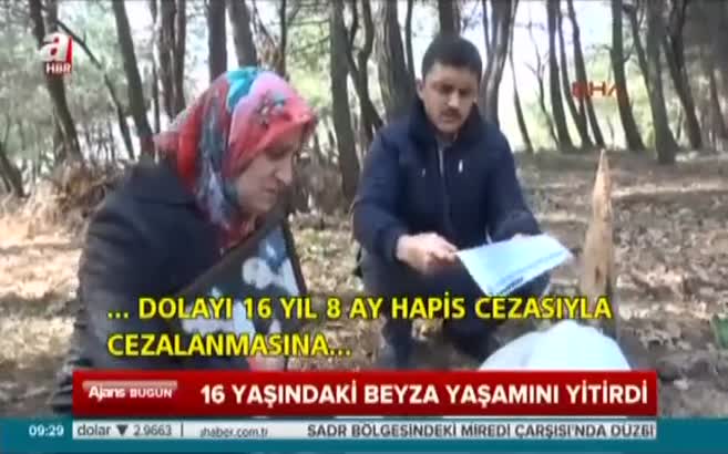 Mahkeme kararını mezarda okudular