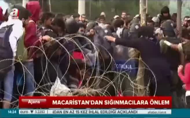 Macaristan’dan sığınmacılara önlem