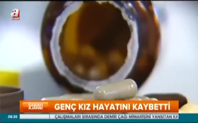 Genç kız "zayıflama hapından öldü"