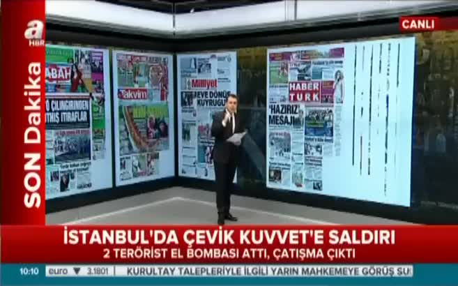 İstanbul'da bombalı saldırı
