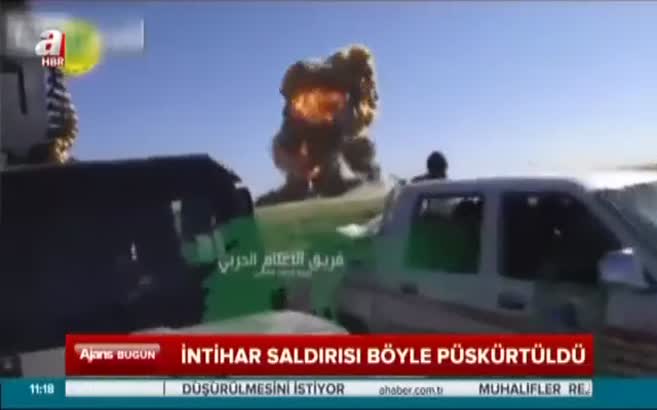 İntihar saldırısı böyle püskürtüldü