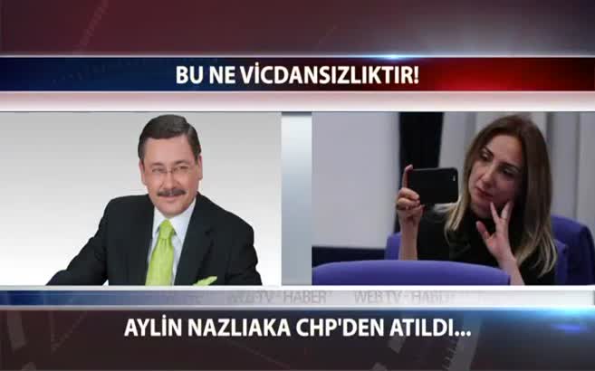 Melih Gökçek, Aylin Nazlıaka ile çok fena dalga geçti!