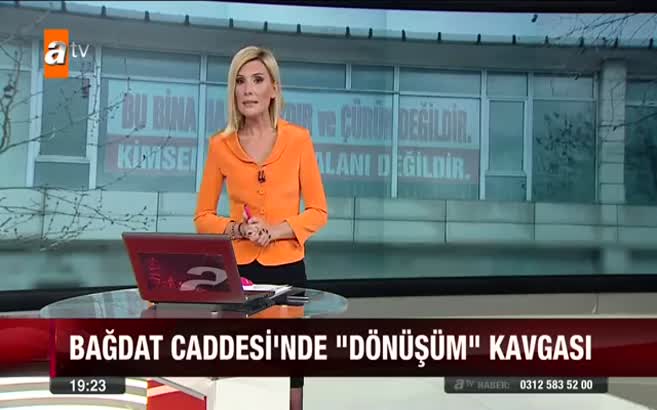 Bağdat Caddesi'nde dönüşüm kavgası!