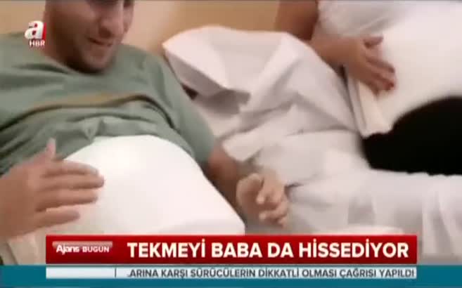 Baba adaylarına "hamilelik kemeri"