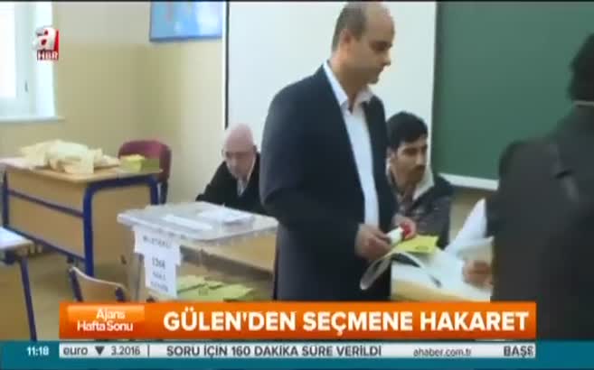 Gülen'den seçmene hakaret