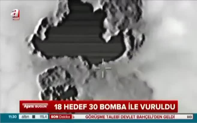 Irak’ın kuzeyine hava harekâtı