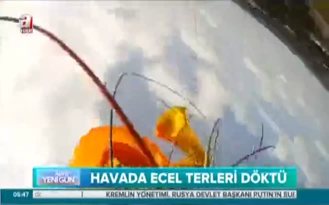 Havada ecel terleri döktü