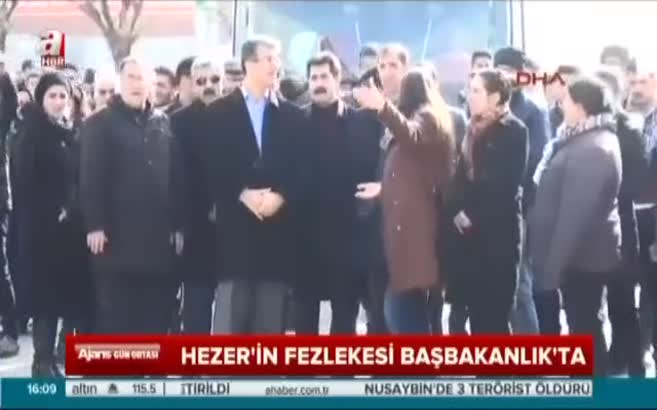 Hezer'in fezlekesi Başbakanlık'ta