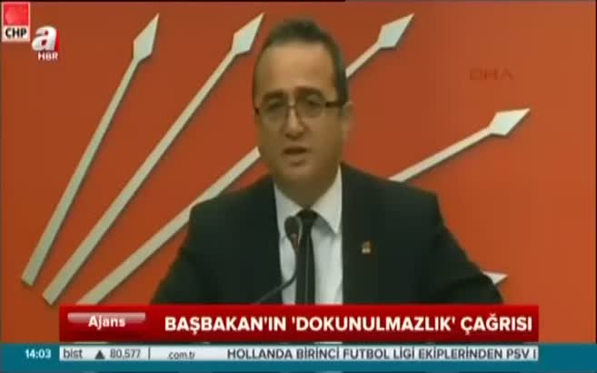 CHP'den dokunulmazlık çağrısına yanıt geldi