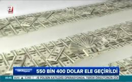550 bin 400 sahte dolar ele geçirildi
