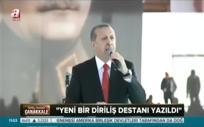 Erdoğan: Yeni bir diriliş destanı yazıldı