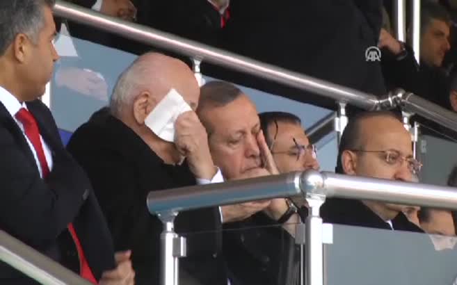 Cumhurbaşkanı Erdoğan'ın duygu yüklü o anları