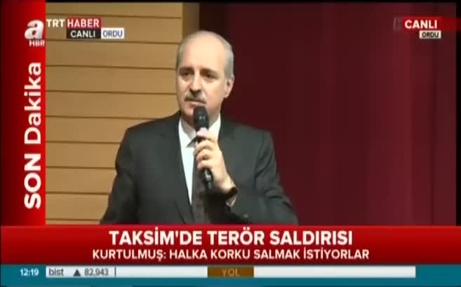 Saldırı sonrası hükümetten ilk açıklama