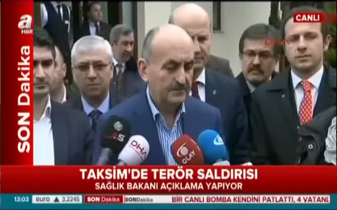 Sağlık Bakanı saldırıyla ilgili açıklama yaptı