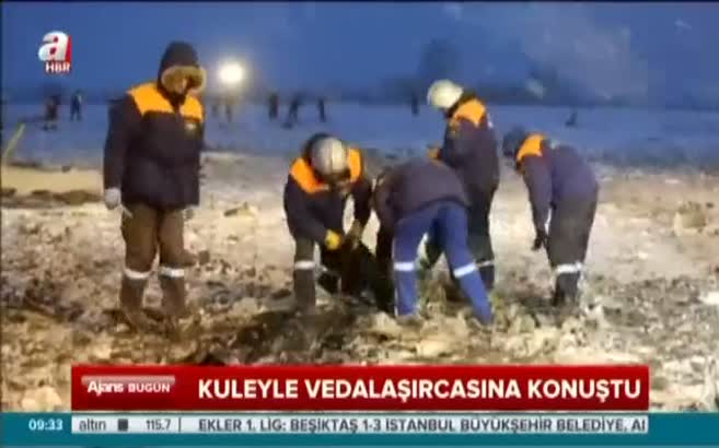Pilotun şüpheli son sözleri