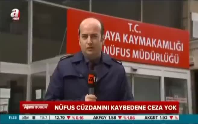 Nüfus cüzdanını kaybedene ceza yok