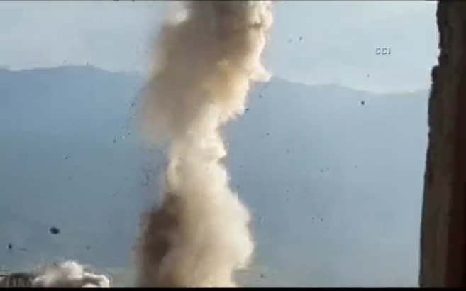 Şırnak'ta 2 ton patlayıcı böyle imha edildi