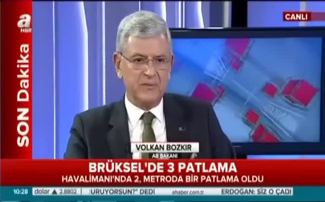 AB Bakanı Bozkır'ın Brüksel açıklamaları