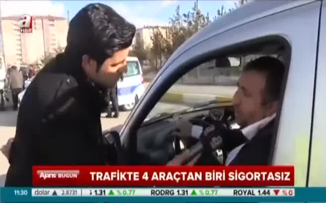 Sigortasız araçlara ceza