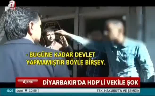 HDP'li vekil tam devleti suçlayacaktı ki...