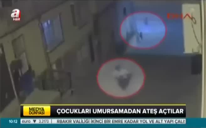 Terörist saldırısı kamerada!