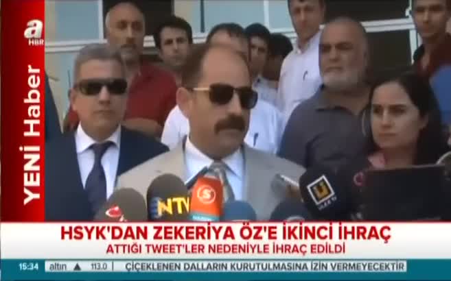 HSYK'dan Savcı Zekeriya Öz'e ikinci ihraç!