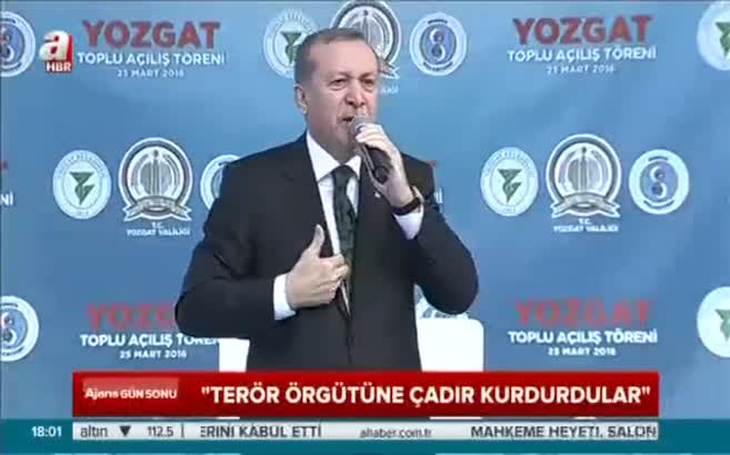 Erdoğan: Senin bedduan tutmaz