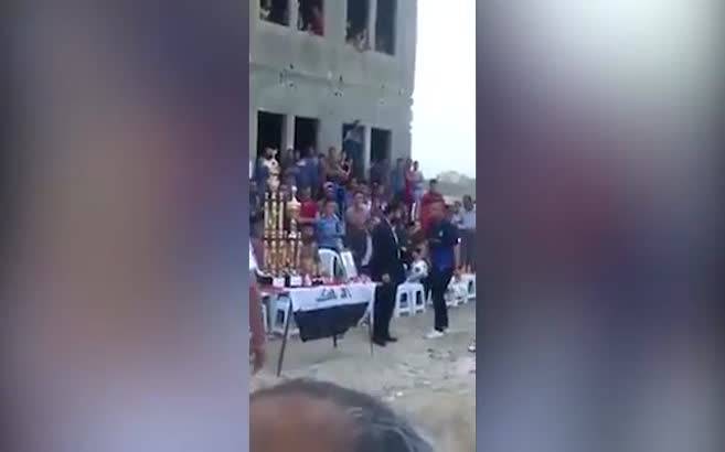 Saldırı anı kamerada