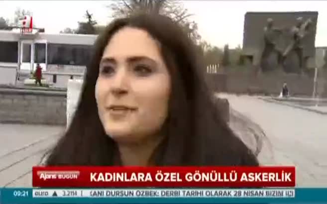 Kadınlara özel gönüllü askerlik