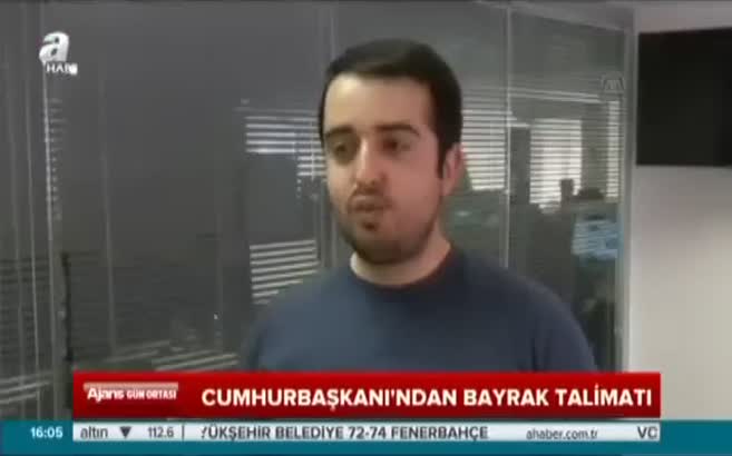 Türk ve KKTC bayrakları değişti