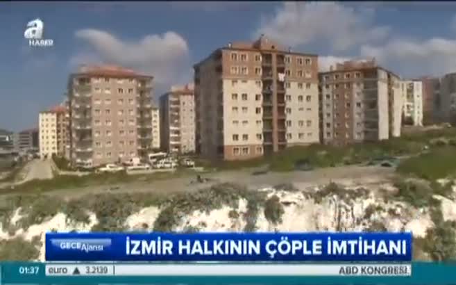 İzmir'de çöp krizi