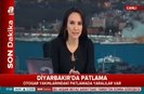 Diyarbakırda polis aracına bombalı saldırı