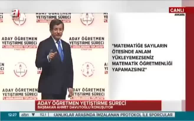 Davutoğlu'nun anısı herkesi güldürdü