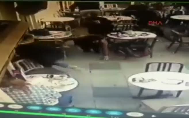 Nişantaşı'ndaki silahlı saldırının görüntüleri