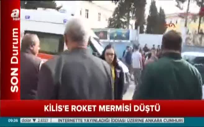 Kilis'e roket mersi düştü
