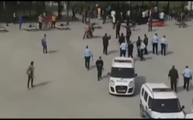 Okulda futbol maçı kanlı bitti