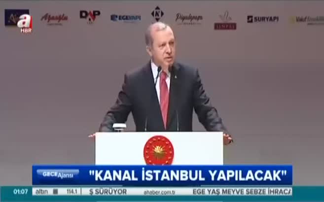 Cumhurbaşkanı'ndan "Kanal İstanbul" açıklaması