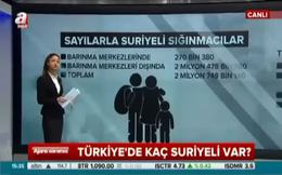Türkiye’de kaç Suriyeli var