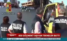 Akdeniz’de tekne faciası