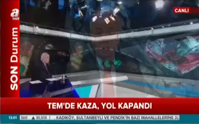 TEM'de kaza! İstanbul istikameti ulaşıma kapandı