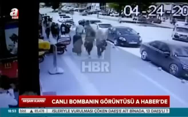 İşte canlı bombanın yeni görüntüsü