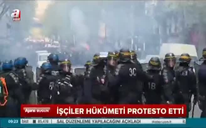 Fransa sokakları karıştı