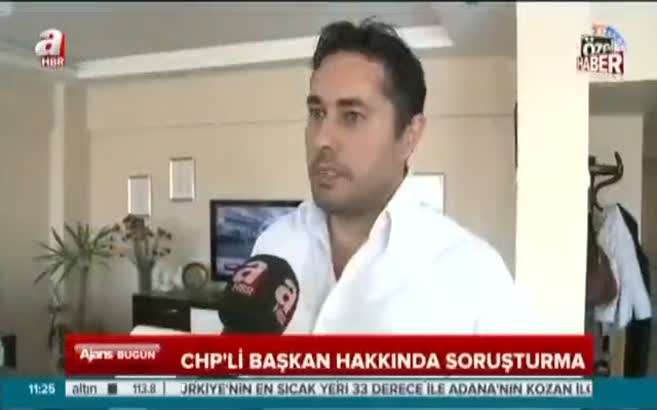 CHP'li başkan hakkında soruşturma